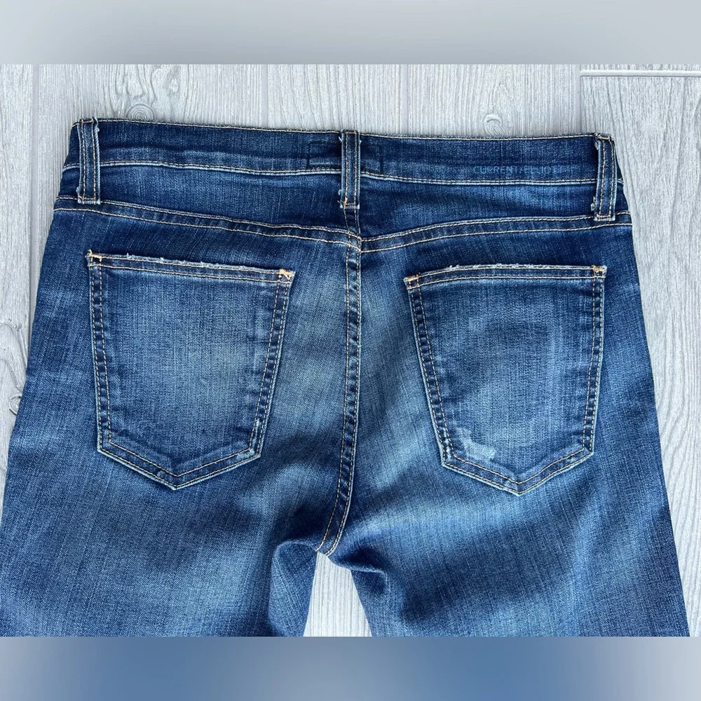 Current Elliott The Stiletto Townie Ankle Jean Size 27 - Picture 10 of 11